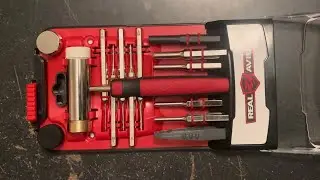 Real Avid Accu-Punch Hammer & Roll Pin Set | Best For Gunsmithing | Pin Alignment & Removable Heads