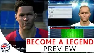 [TTB] PES 2015 - Become A Legend First Look - Preview Code