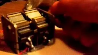 My Amplified Multiband Crystal Set Driving An LM380 Audio IC Amp.MP4