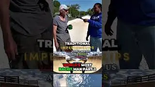WORLD'S MOST RACIST MAN PART 2 #tom #poudii #shorts