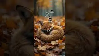 The Sleeping Fox&rsquo;s Nightmare &ndash; Hunted in the Dark! #aiart #wildlife #wildlifeartistry