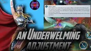 Mighty Thor After the adjustment | Marvel Super War