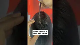 InstaHair LightVolume Hair Topper | Light Volume & Lightweight Human Hair Topper