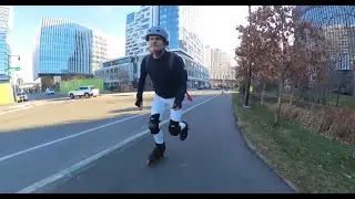 Sweet Holiday Season Street Skating In Boston