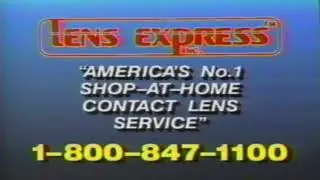 Retro Lens Express Inc Commercial 90s Mail Order Contact Lenses