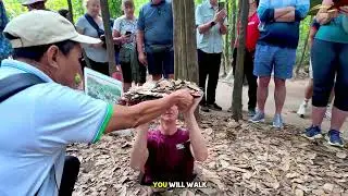 CU CHI TUNNELS BY SPEEDBOAT | A DIFFERENT WAY TO EXPLORE| SAIGON RIVER TOUR