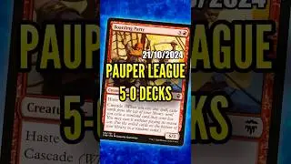 UNDEFEATED MTG Pauper League Decklists (2024-10-19) #davidroyale #pauper #paupermtg