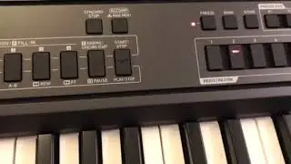 ( CASIO CXT 9000 IN HOW TO STORE TONES IN 8 REGISTRATION )