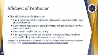 Grandparent Visitation Training    Virtual Court Service Center