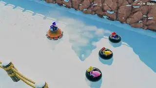Mario Party Superstars - Tube It or Lose It (Master Difficulty) (Waluigi Gameplay)