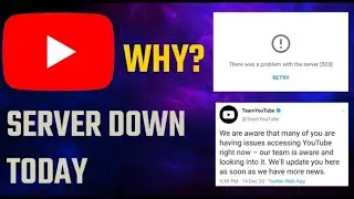 youtube, google server down news , google sever down//Tag help
