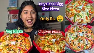 🍕Buy 1 Get 1 Pizza With Gift 🎁 Order From Oven Story Eat Sure App Test & Price Review Veg & Non