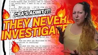 Credit Bureaus DON'T Investigate Disputes! (Proof)