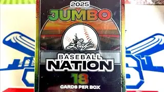 CRAZY 8 AUTO 1/1 ИЗ КОРОБКИ LEAF BASEBALL NATION 2025 ГОДА!