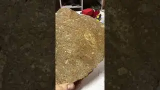 Meteorite Crater Ilyinets Impactite Breccia Ukraine  Big Slice