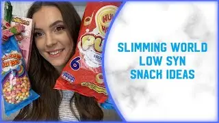 SLIMMING WORLD LOW SYN SNACK IDEAS!!