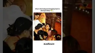 Why is this bodyguard dragging Kajol so disrespectfully? 😤 #kajol #nysadevgan #viralvideo #shorts