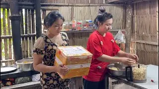 Cả Nhà Vui Mừng Khi Đang Làm Cơm Lại Nhân Được Thùng Quà Tết Của Người Cô Thương Tặng |Atml
