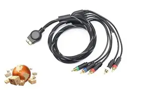 Cabo Vídeo Componente Playstation 2  Deluxe Cable PS2