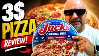 Обзор бюджетной замороженной пиццы &ndash; дегустация пиццы от Jack&rsquo;s 🍕#budgetmeals #pizzareview #froze...