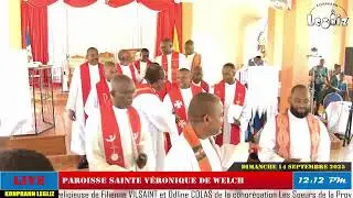 Vous suivez la Cérémonie de première Profession religieuse de Filienne VILSAINT et Odline COLAS