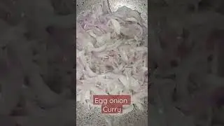 with only 2 ingrediants make tasty curry.....egg onion curry🤤🤤🤤🤤