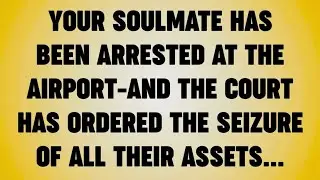 YOUR SOULMATE HAS BEEN ARRESTED AT THE AIRPORT-AND THE COURT HAS ORDERED .