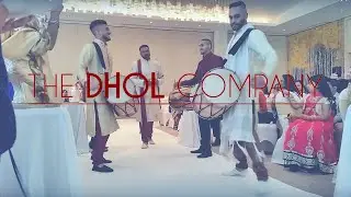 The DHOL Company  |  Groom's Entrance  |  4 x Dhol Drummers  |  The Grove