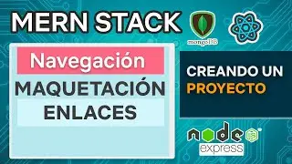 MERN Stack 6 Menu de navegación   Mongo DB Express React JS Node