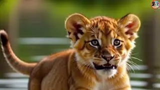 Baby Lion Ka Rain Dance Show 🌧️🦁 | Full Jungle Comedy Masti 😂🌈