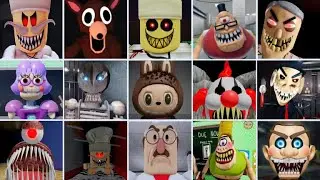 Siren Cop&rsquo;s Prison | Mr Funny's ToyShop | Miss Ani-Tron | Wilson's PRISON | ROBLOX JUMPSCARE'S