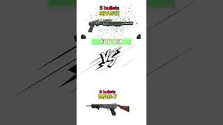 MAG-7 V/S SPAS12 IN FREE FIRE #shortsfeed #shorts