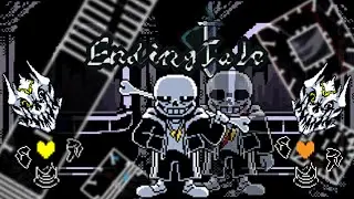 endingtale sans hardmode phase1-2 【undertaleau】