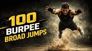 3 x 80 m. BURPEE BROAD JUMPS | NO STOP, JUST GO