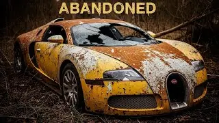 ASMR Restoration of a Buggati Veyron 2010. Full Transformation From Abonded Condition.
