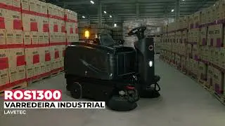 Varredeira de Piso Viper ROS1300 | Inova&ccedil;&atilde;o e Praticidade para Limpeza Industrial