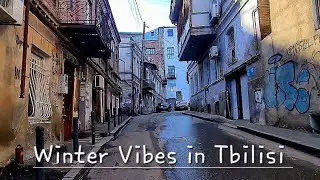 Winter Vibes in Tbilisi | Sunny & Cold Street Walk #travel #georgia #withme#2026#shere#video #follow