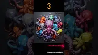 Octopuses... How many...? Are you fast? We will check it daily ...