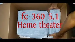 Microlab fc 360 ( 5 .1) Home theater  Unboxing  & Installation Guide