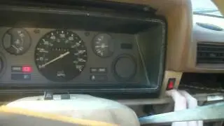 1985 Nissan 720 Crank up