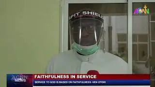 THE VEN. OTOKI SPEAKS ON FAITHFUL SERVICE