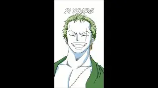 Рисунок Зоро|ONE PIECE in ALL Ages 😳#shorts #anime #drawing #onepiece