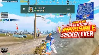 Rank #66 Legend Done 🔥Fastest 1v4 Clutches 🤯+ Impossible Chicken Ever 🤯❤️ /Q11 BABA