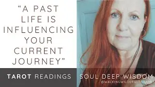 A past life is influencing your current one and blocking something you are meant to do in this life