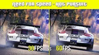30FPS vs 60FPS In Need for Speed - Hot Pursuit