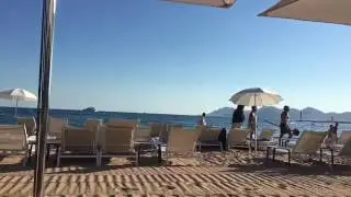 La plage du festival,Cannes