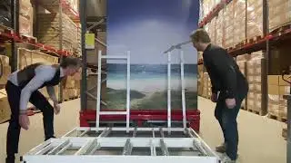 Hoe zet ik het kistenrek van Bertis in elkaar?