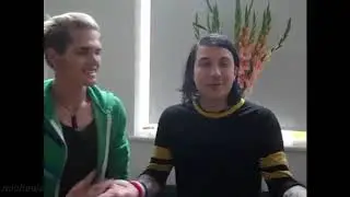 mikey way being happy and excited for a minute and 28 seconds