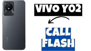Vivo Y02 Led Light Call Notification ||  How to Enable Call Flash