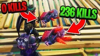 How BIG can you make the Dark Bomber Pickaxe in Fortnite (200+ Kills)